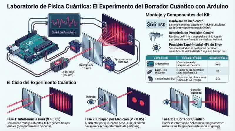 Doble Rendija y Borrador Cuántico