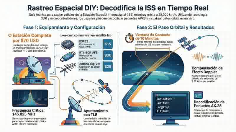 Receptor ISS — Mensajes desde la Órbita
